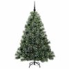 vidaXL Kunstkerstboom met 150 LED met standaard Groen 150 cm PE en PVC
