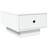 vidaXL Salontafel 60x45x31 cm bewerkt hout wit