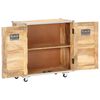 vidaXL Dressoir met 2 deuren 70x30x69 cm massief mangohout