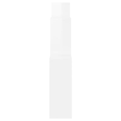 Wandschap kubus 78x15x93 cm spaanplaat grijs kopen