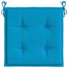 vidaXL Tuinstoelkussens 4 st 40x40x4 cm oxford stof blauw