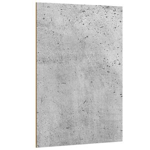 vidaXL Decorpanelen 12 st Beton Grijs 15 x 21 x 0.27 cm Bewerkt hout