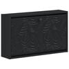vidaXL Wandgemonteerde Schoenkast DELFT 71 x 17 x 43 cm Bewerkt hout