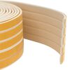 vidaXL Zelfklevende raamafdichting Wit 8 x 2 mm 100 m EPDM-schuim