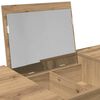 vidaXL Cosmetische Tafel met lade Artisan Eiken 100 x 45 x 76 cm