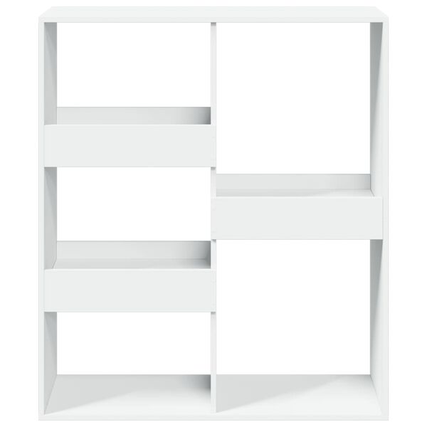 vidaXL Boekenkast / kamerscherm 100x33x115 cm wit