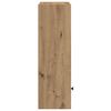 vidaXL Boekenkast 31x24x77 cm bewerkt hout artisanaal eikenkleurig
