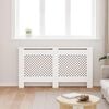 vidaXL Radiatorombouw 152x19x81,5 cm MDF wit