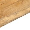 vidaXL Tafelblad rechthoekig 90x40x3,8 cm massief mangohout