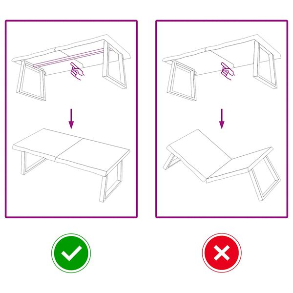 vidaXL Wandschap 120x50x(2-6)cm behandeld massief eikenhout lichtbruin