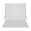 vidaXL Fotostudioset met achtergrond, lampen en paraplu's
