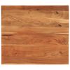 vidaXL Tafelblad rechthoekig 110x80x2,5 cm massief acaciahout