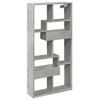 vidaXL Wandkast 50x15x100 cm bewerkt hout betongrijs
