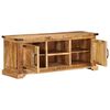 vidaXL Tv-meubel 110x35x45 cm massief ruw mangohout