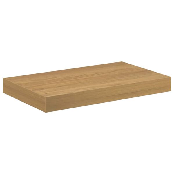 vidaXL Wandplank Wandgemonteerd Bruin 40 x 23,5 x 4 cm Bewerkt hout