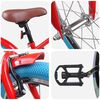 vidaXL Kinderfiets 20 Inch voor 6-11 jaar oud Rood