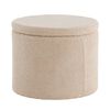 Venture Home Poef Dunken 51x51x43 cm teddy beige