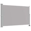 vidaXL Tuinscherm uittrekbaar 160x300 cm grijs