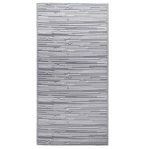 vidaXL Buitenkleed ARAKIL 120x180 cm PP grijs