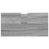 vidaXL Badkamermeubelset met lade 4 pcs Grijs Sonoma Bewerkt hout