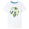 Kindershirt 128 ecru