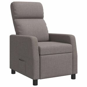 vidaXL Relaxfauteuil Taupe Stof