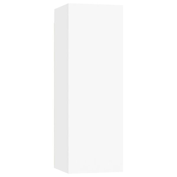 vidaXL Tv-meubel 30,5x30x90 cm bewerkt hout wit