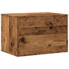 vidaXL Kattenbakkast 60x40x40 cm bewerkt hout oud houtkleurig