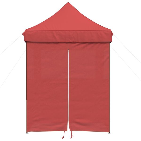 vidaXL Partytent Bordeauxrood 200 x 200 x 306 cm Oxford Stof