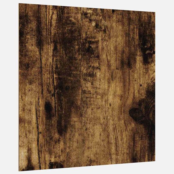 vidaXL Decorpanelen 12 pcs Gerookt eiken 30 x 30 x 0.3 cm Bewerkt hout