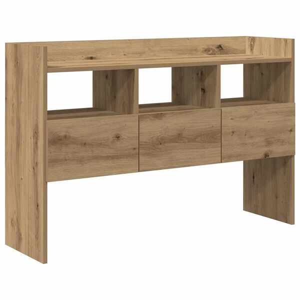 vidaXL Dressoir 105x30x70 cm bewerkt hout artisanaal eikenkleurig