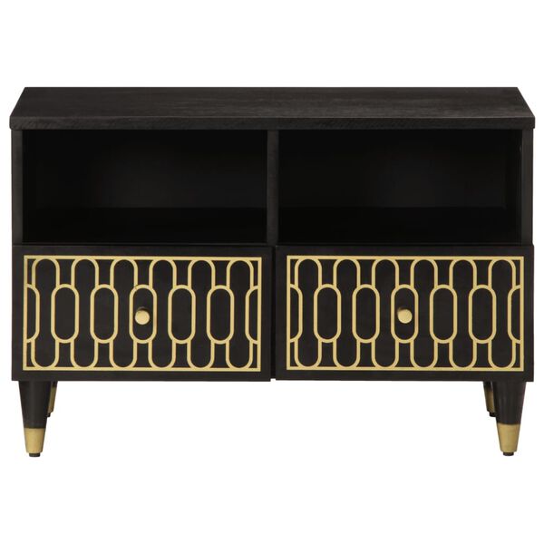 vidaXL Tv-meubel 70x33x46 cm massief mangohout