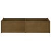 vidaXL Plantenbak 200x50x50 cm massief grenenhout honingbruin