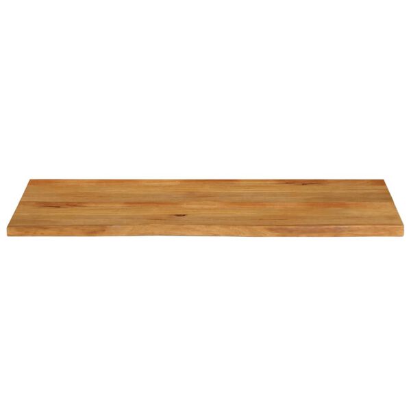 vidaXL Tafelblad met natuurlijke rand 140x60x3,8 cm massief mangohout