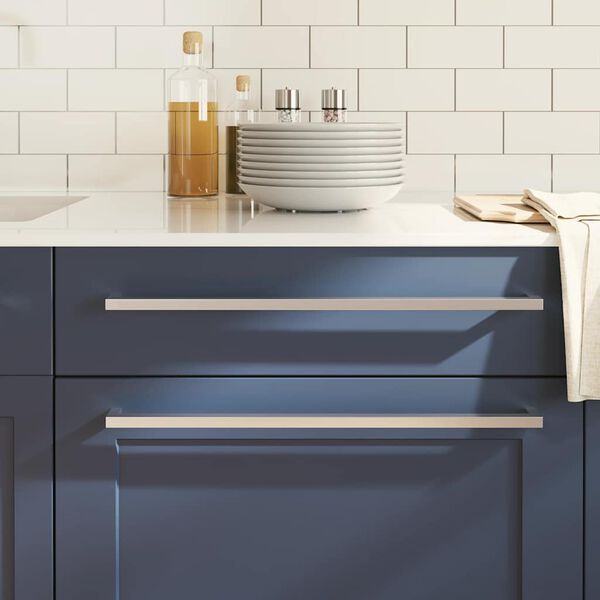 vidaXL Handvatten 5 st 480 mm roestvrij staal zilverkleurig