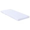 vidaXL Schuimmatras Wit 80 x 200 cm Schuim