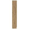vidaXL Hoge kast 82,5x30,5x185 cm bewerkt hout artisanaal eikenkleur