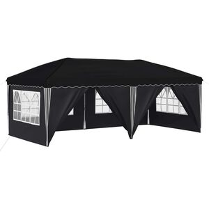 vidaXL Pop-up partytent 575 x 288 x 245 cm Antraciet