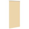 vidaXL Rolgordijn verduisterend 115x230 cm stofbreedte 110,7 cm beige