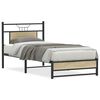 vidaXL Bedframe zonder matras hout sonoma eikenkleurig 90x200 cm