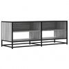 vidaXL Tv-meubel 120,5x40x46 cm bewerkt hout metaal grijs sonoma eiken