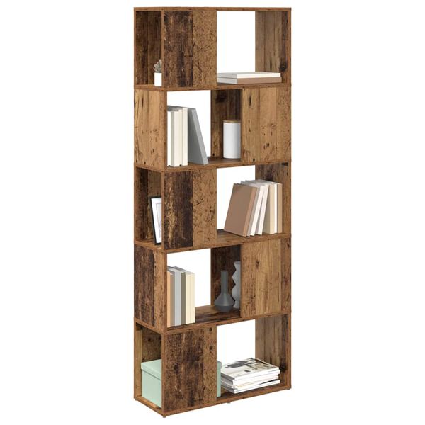 vidaXL Tv-meubelset Wandgemonteerd Bruin 60 x 24 x 156 cm Bewerkt hout