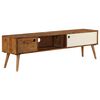 vidaXL Tv-meubel 140x30x40 cm massief acaciahout