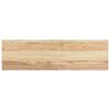 vidaXL Vensterbanken 2 st onbehandeld 70x20x2 cm massief eikenhout