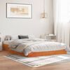 vidaXL Bedframe zonder matras massief grenenhout wasbruin 140x200 cm