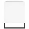 vidaXL Platenkast 85x38x48 cm bewerkt hout wit