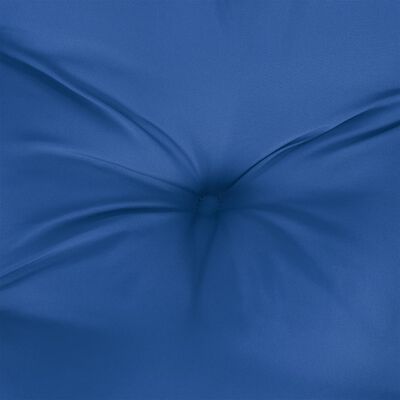 vidaXL Palletkussens 4 st 50x50x7 cm oxford stof blauw
