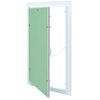 vidaXL Toegangs paneel Groen en Zilver 30 x 45 cm