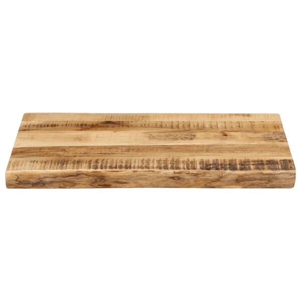 vidaXL Tafelblad met natuurlijke rand 70x40x2,5 cm massief mangohout