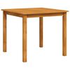 vidaXL Tuintafel 85x85x74 cm massief acaciahout
